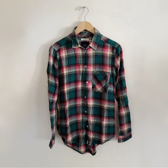 Plaid Button Up - American Eagle - Picture 1 of 2